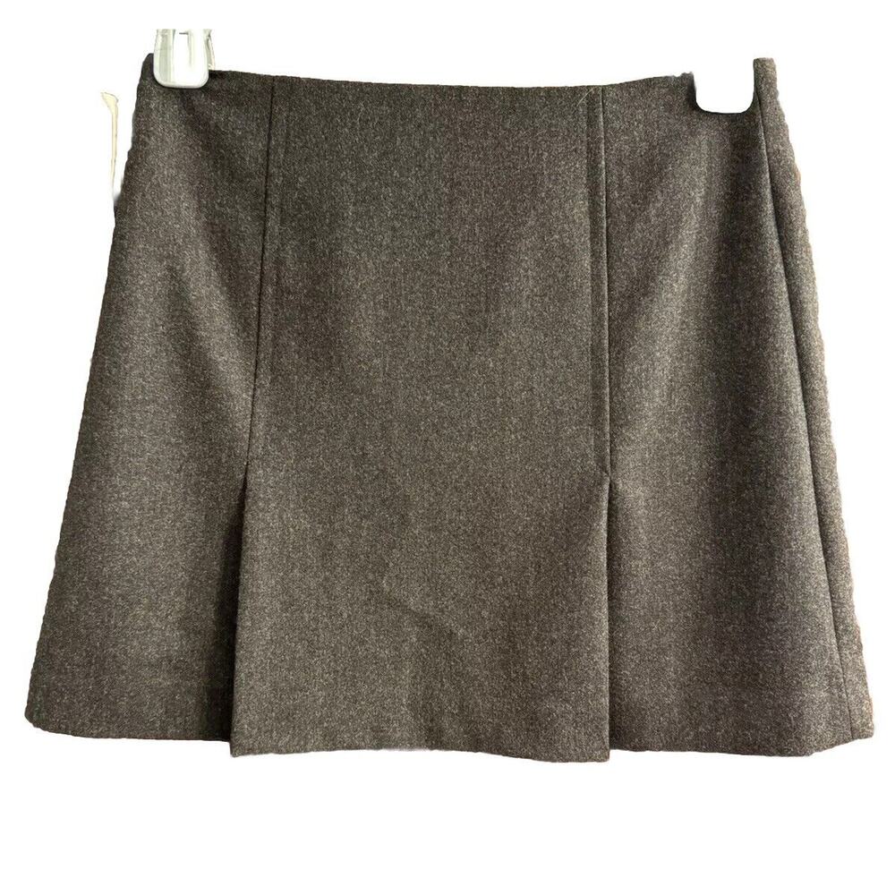Theory Brown Mini Skirt